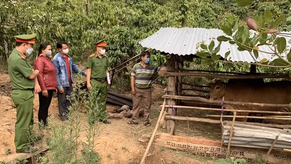 Phát huy vai trò Chi bộ Công an xã ở Đắk Nông