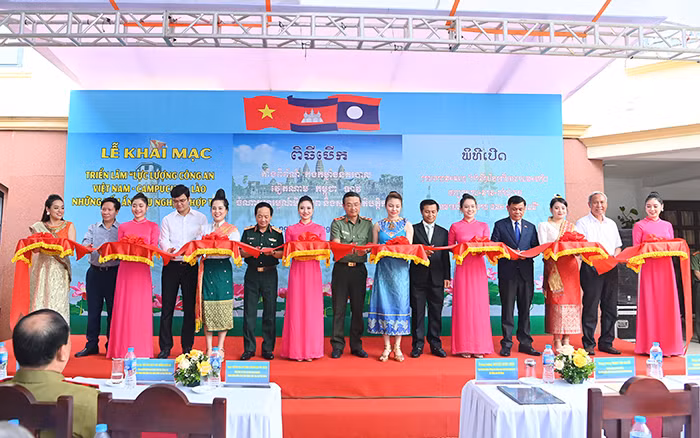 Những dấu ấn hữu nghị, hợp tác của lực lượng Công an Việt Nam, Lào và Campuchia -0