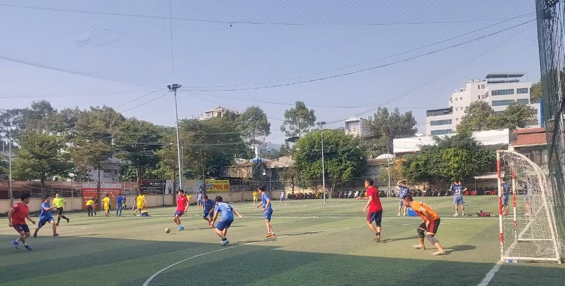 Sôi nổi chương chương trình giao lưu thể thao Văn phòng Bộ Công an -0