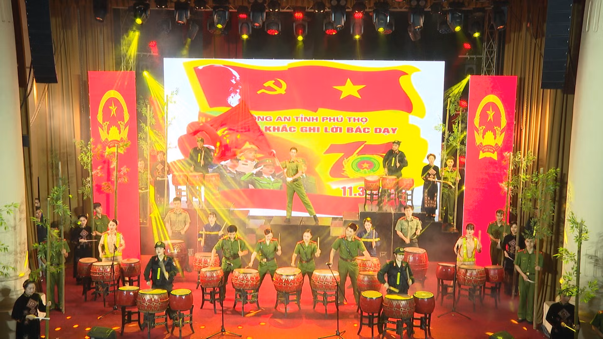 Tổ chức liên hoan nghệ thuật “75 năm khắc ghi lời Bác” -0