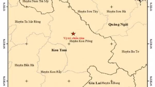 Kon Tum hứng chịu 11 trận động đất trong 10 ngày