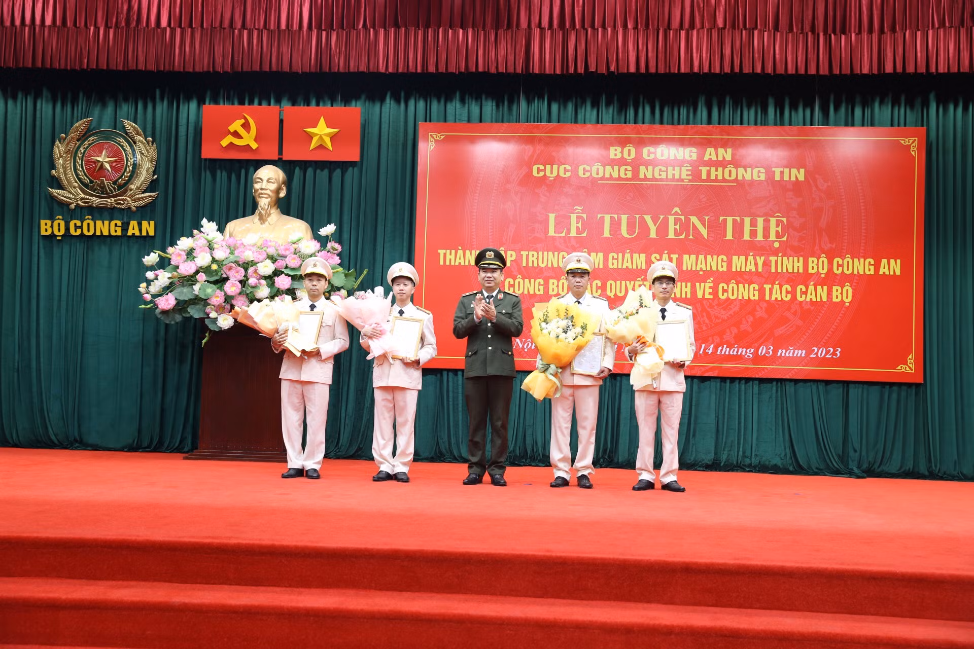 Thành lập Trung tâm Giám sát mạng máy tính Bộ Công an -0