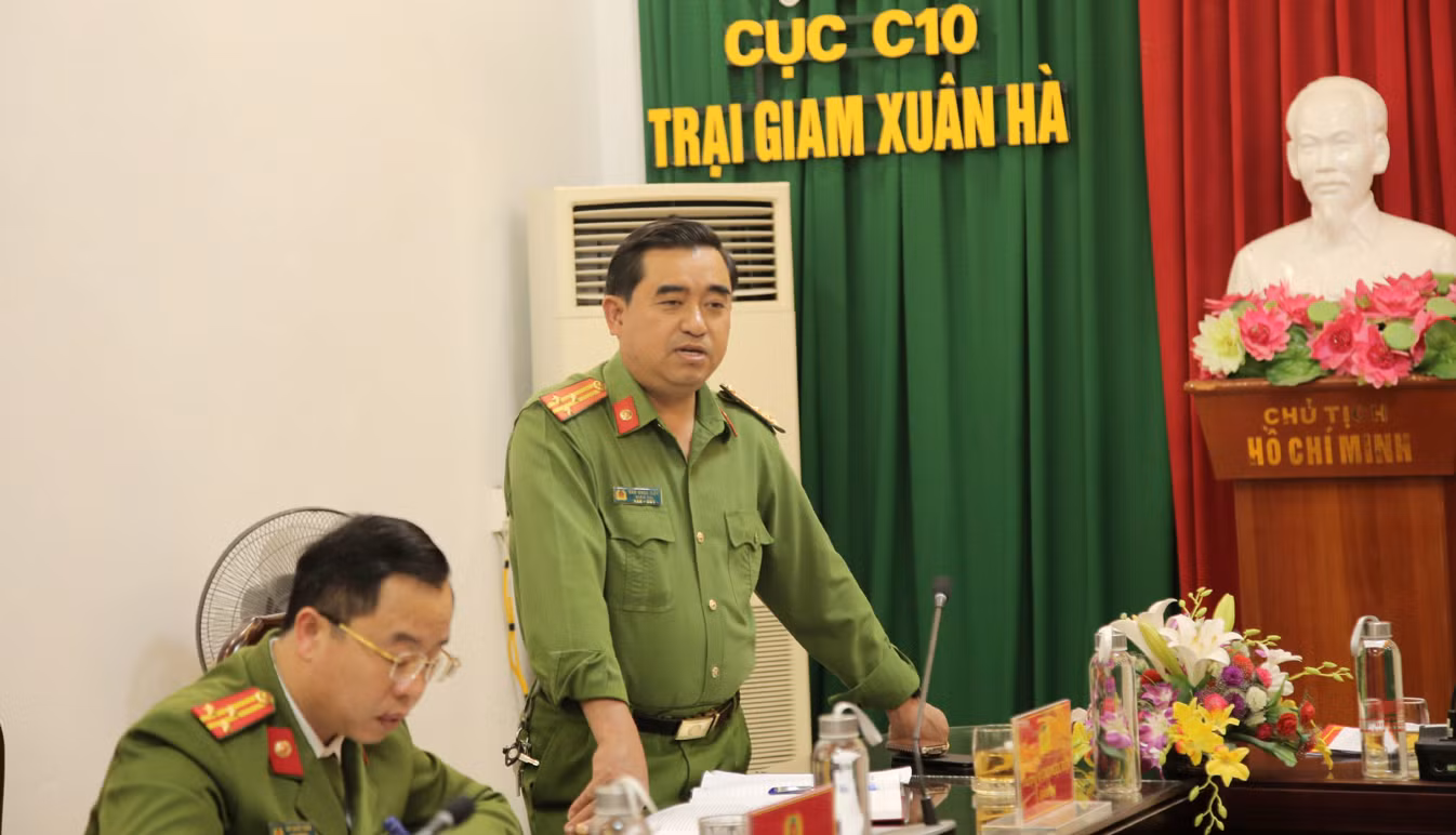 Trại giam Xuân Hà triển khai Chỉ thị số 17 gắn với thực hiện nhiệm vụ chính trị -0