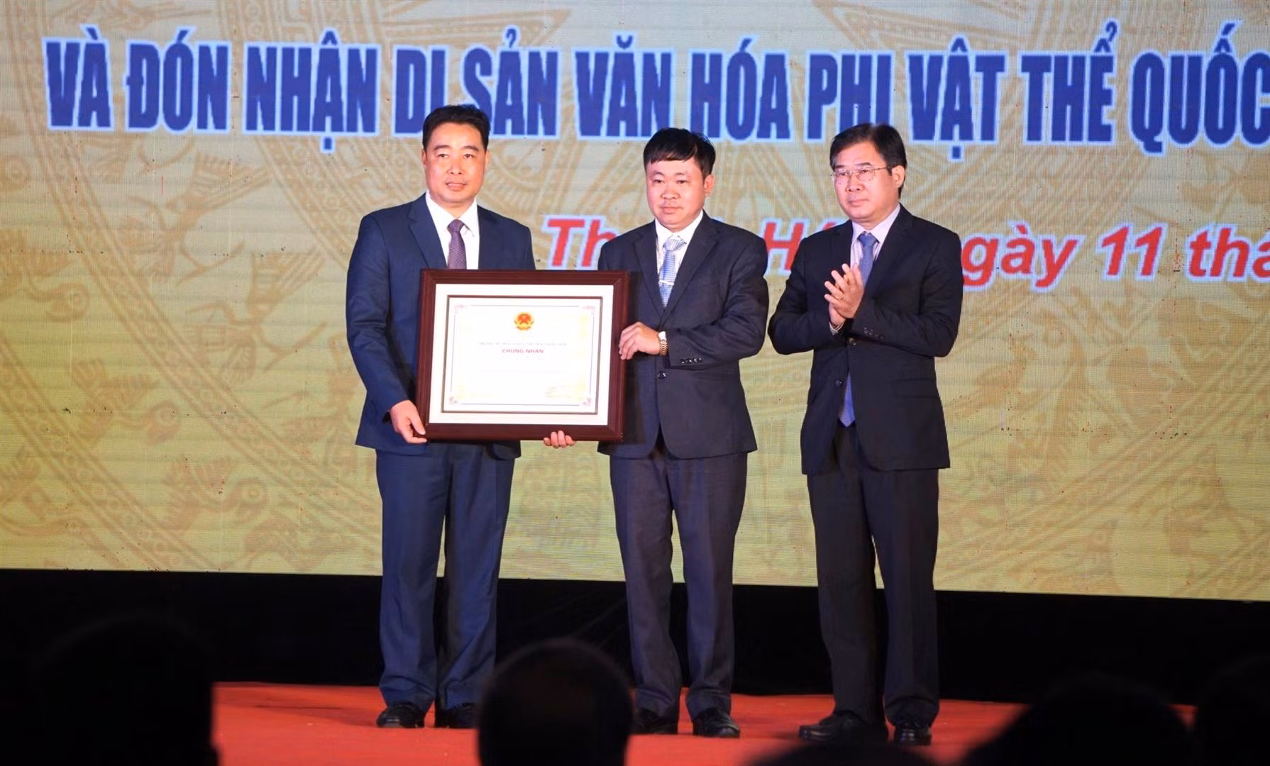 Lễ hội đền Bà Triệu trở thành Di sản văn hóa phi vật thể quốc gia -0