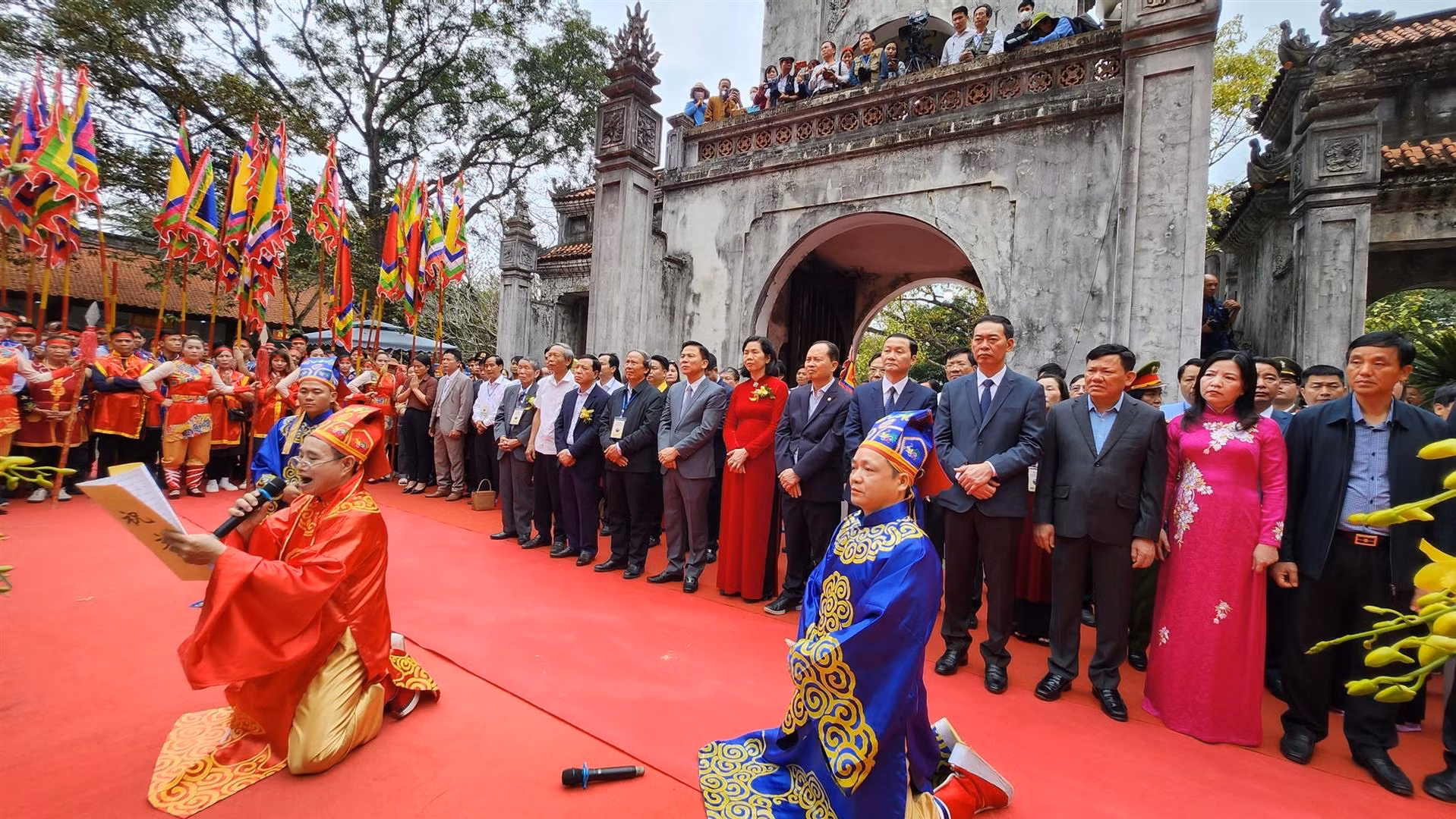 Lễ hội đền Bà Triệu trở thành Di sản văn hóa phi vật thể quốc gia -0