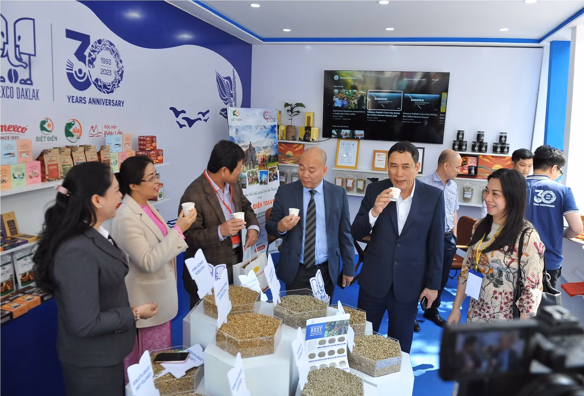 Hơn 400 gian hành tham gia Hội chợ triển lãm Chuyên ngành cà phê năm 2023 -0