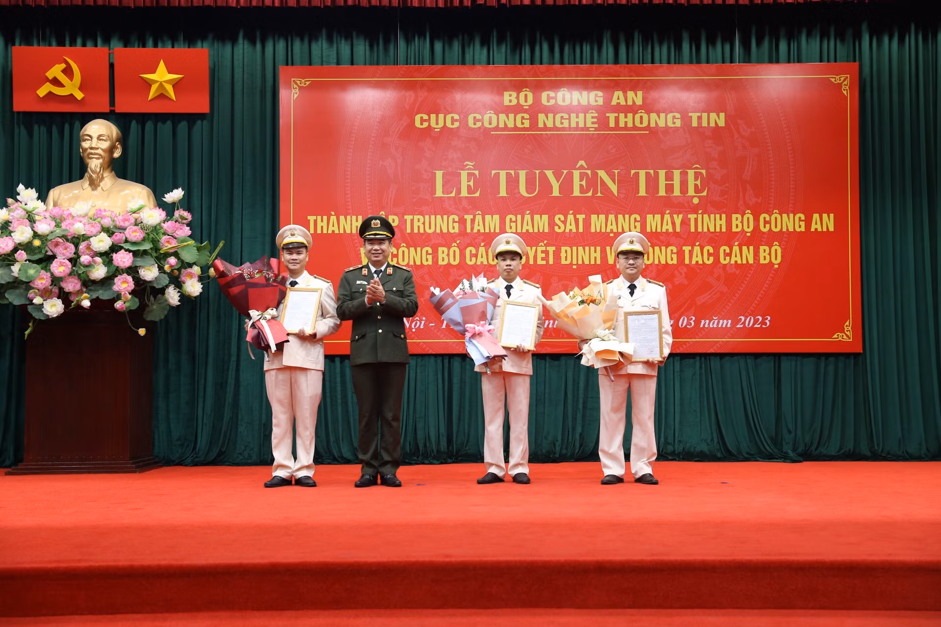 Thành lập Trung tâm Giám sát mạng máy tính Bộ Công an -0