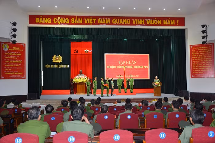 Tăng cường chất lượng, hiệu quả công tác điều lệnh, quân sự, võ thuật -0