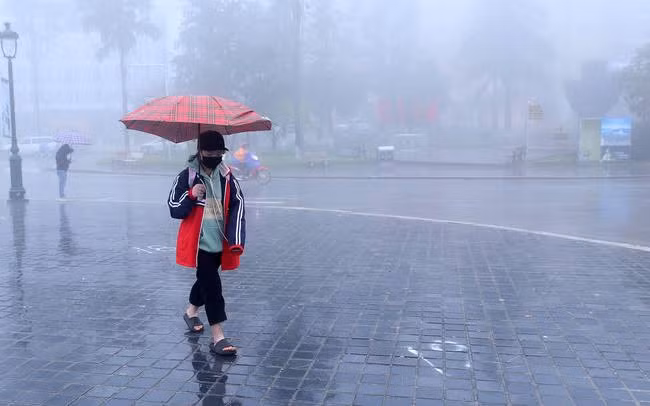 Miền Bắc mưa vài nơi, nhiệt độ giảm nhẹ -0