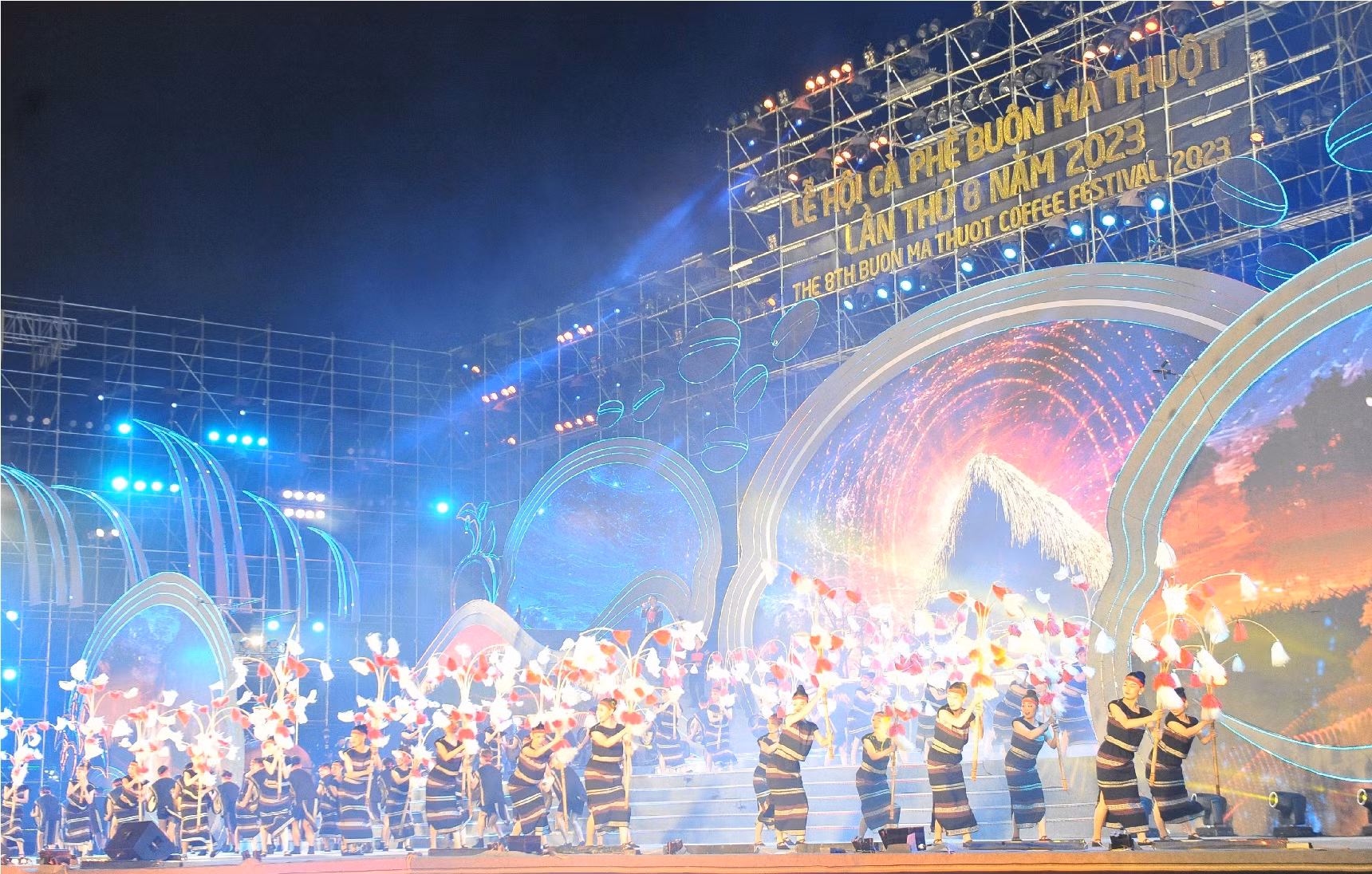 Khai mạc Lễ hội cà phê Buôn Ma Thuột lần thứ 8 năm 2023 -2