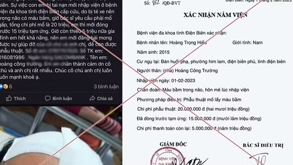 Cảnh giác với thủ đoạn giả mạo giấy tờ, kêu gọi từ thiện để lừa đảo