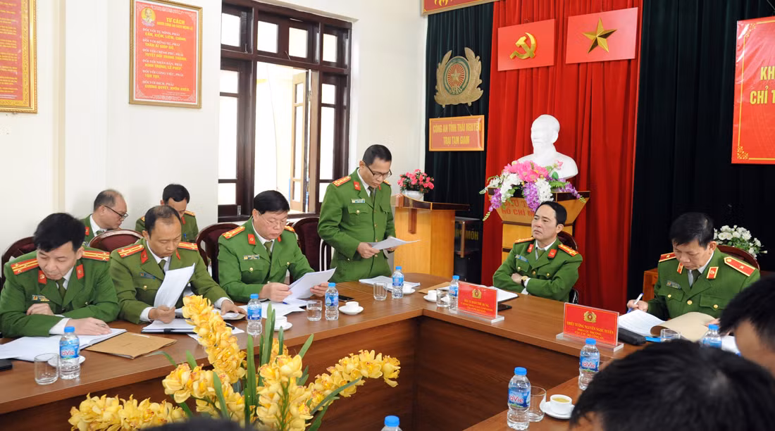 Nâng cao chất lượng, hiệu quả công tác giáo dục cải tạo một số cơ sở giam giữ Công an tỉnh Thái Nguyên -1
