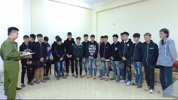 Điều tra, xử lý nhóm &nbsp;thanh, thiếu niên gây rối trật tự