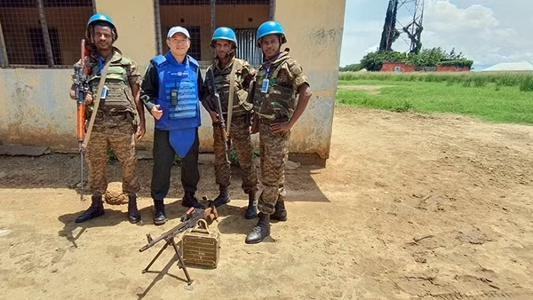 Sĩ quan Công an Việt Nam trúng tuyển vị trí cao tại Nam Sudan