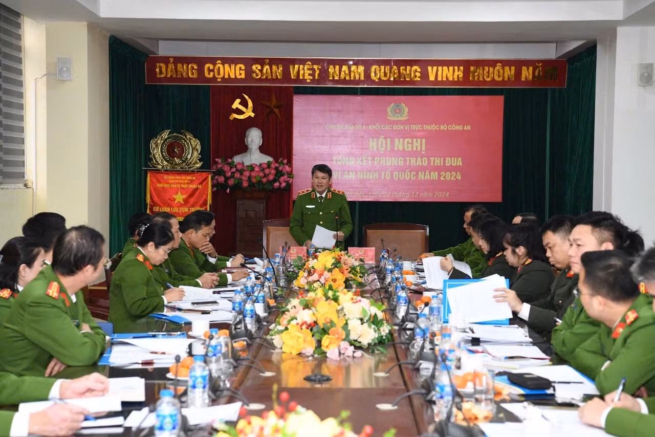 Cụm thi đua số 4 Bộ Công an chủ động, nhận diện đấu tranh với các loại tội phạm -0