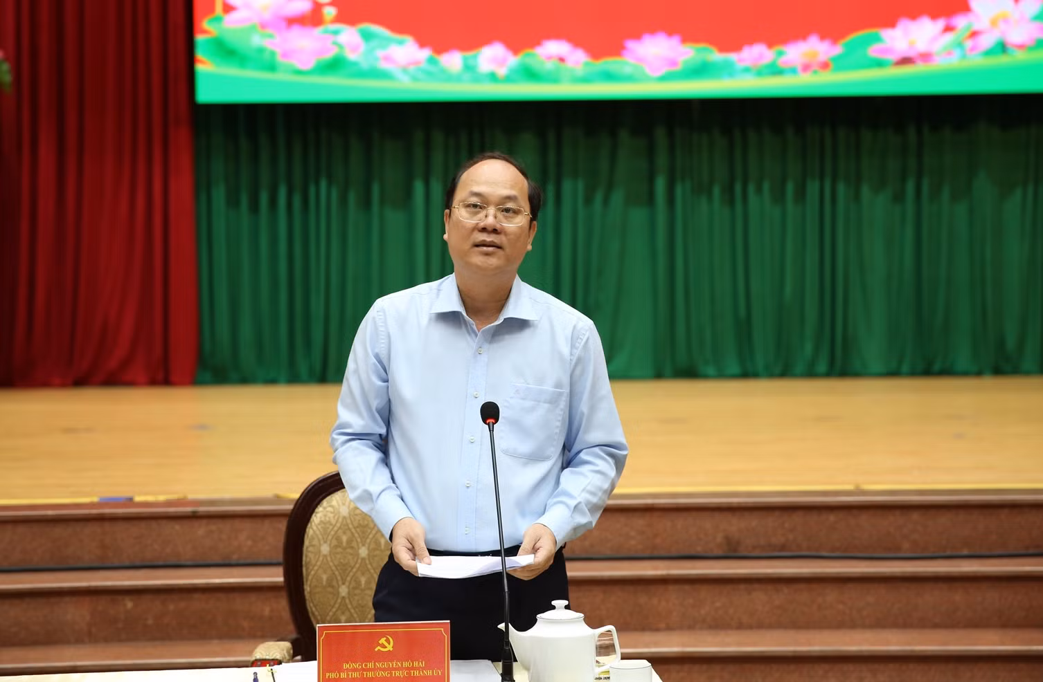 Ban Thường vụ Đảng ủy Công an Trung ương làm việc với Đảng ủy Công an TP Hồ Chí Minh -0