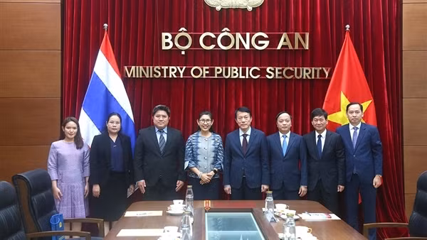 Việt Nam - Thái Lan thúc đẩy hợp tác tích cực trong phòng, chống tội phạm