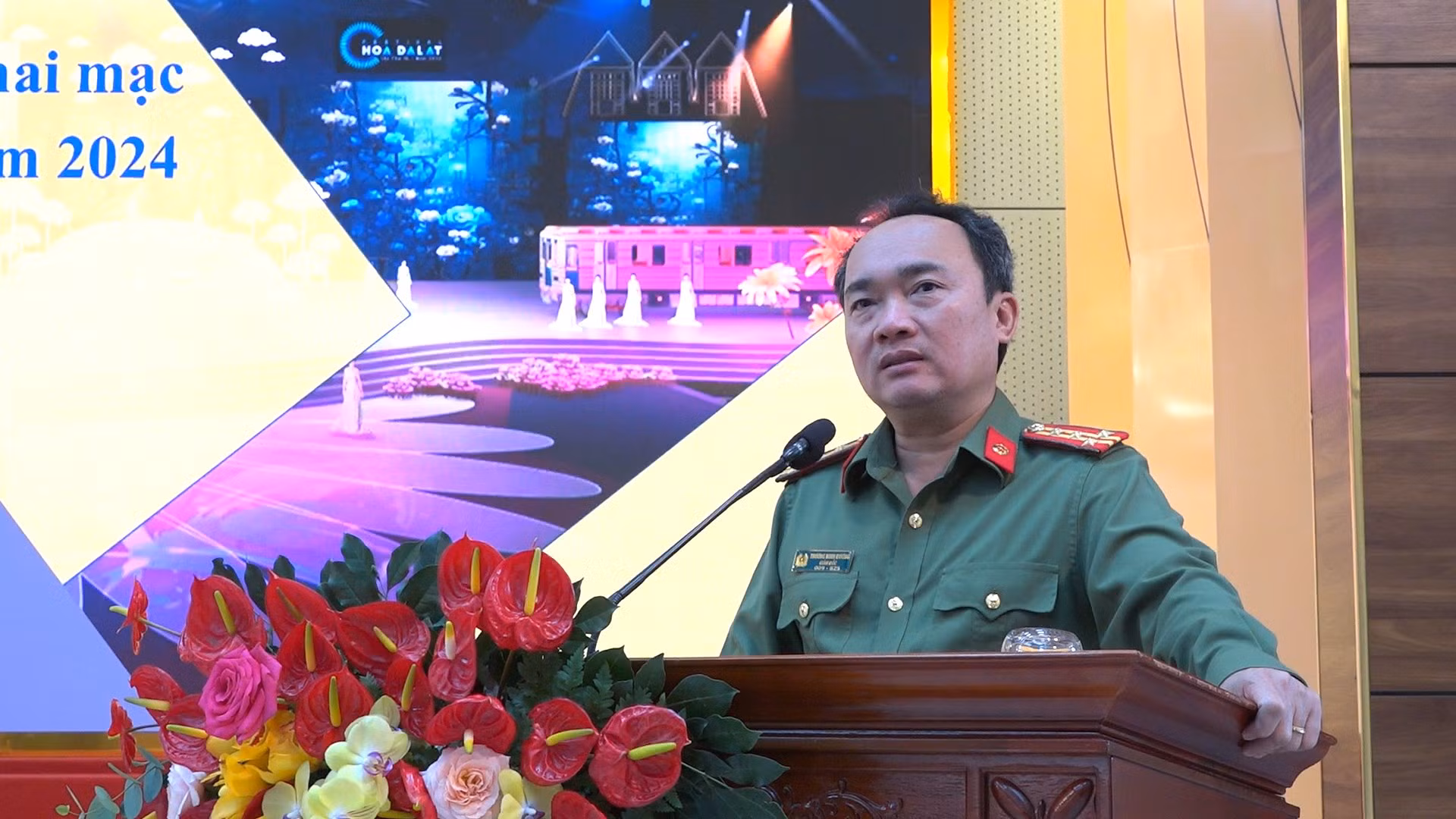 Công an Lâm Đồng đảm bảo tuyệt đối an toàn cho Festival hoa Đà Lạt -0