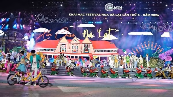 Khai mạc Festival hoa Đà Lạt lần thứ 10