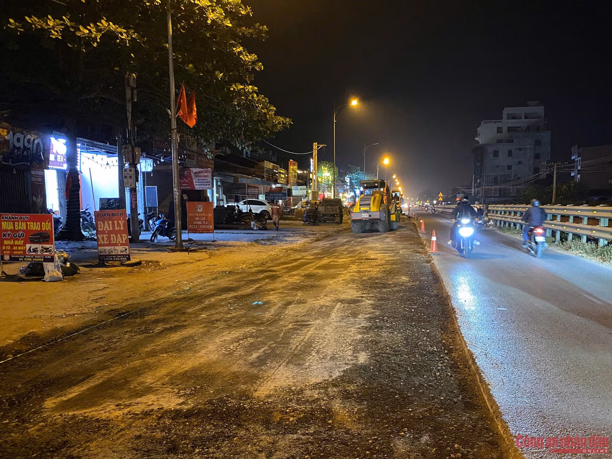 "Sờ gáy" nhà thầu thi công cẩu thả trên QL1A gây mất ATGT ảnh 5
