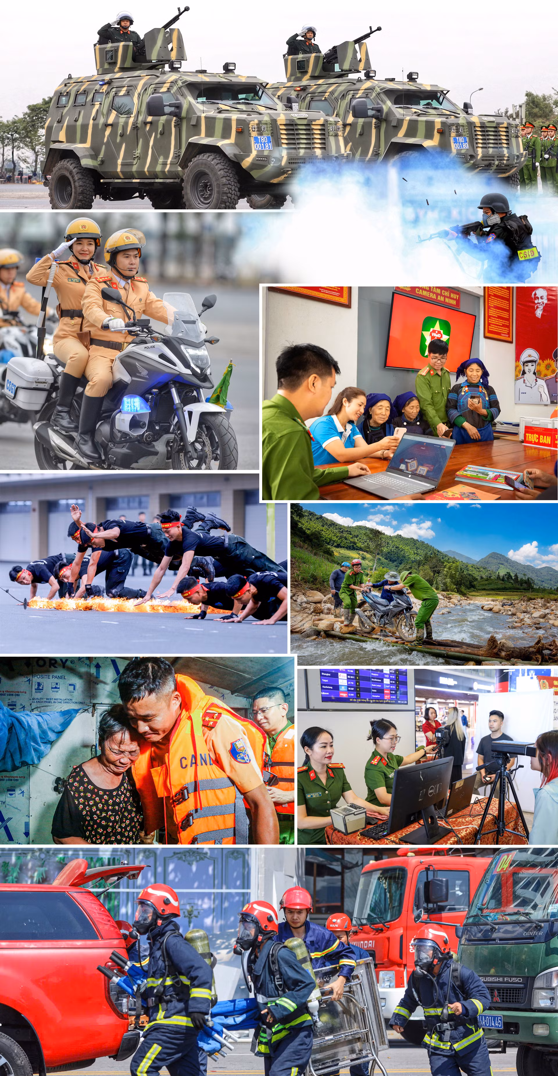 Lực lượng CAND gương mẫu đi đầu trong đổi mới, sắp xếp bộ máy tinh gọn, hiệu lực, hiệu quả -0