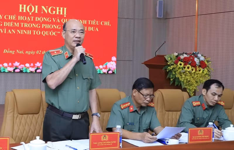 Cụm thi đua số 6 ký kết thi đua “Vì an ninh Tổ quốc” năm 2025 -0