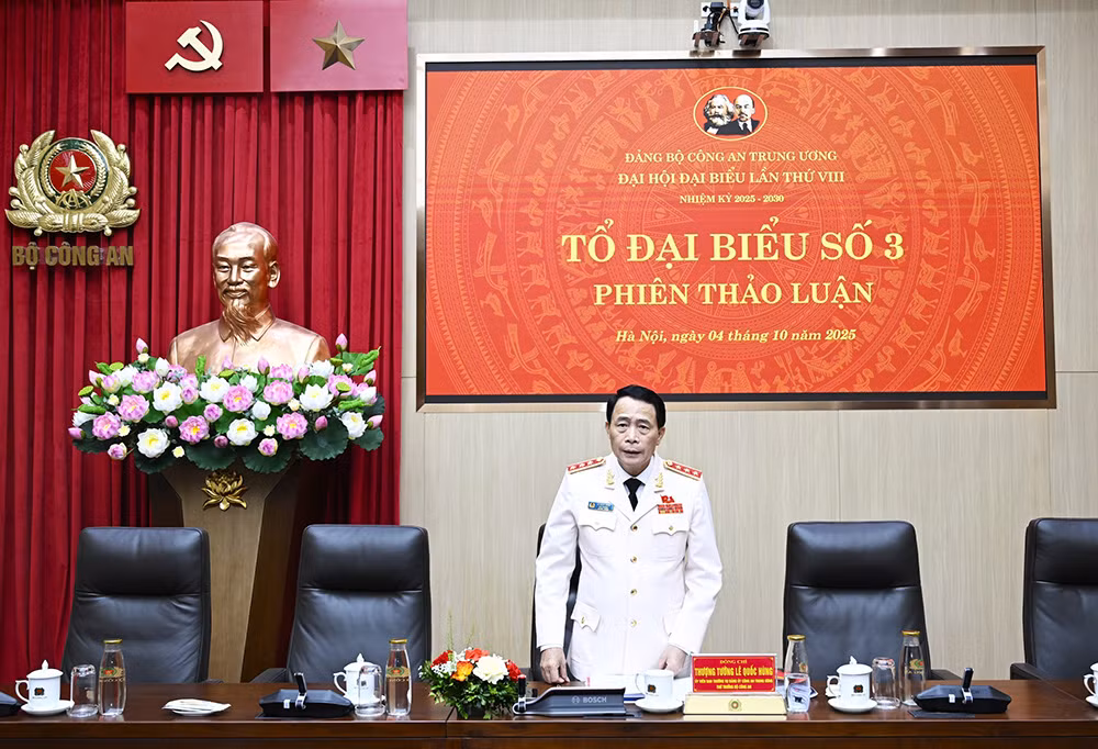 Tâm huyết, trách nhiệm Phiên thảo luận tổ tại Đại hội đại biểu Đảng bộ Công an Trung ương lần thứ VIII -0