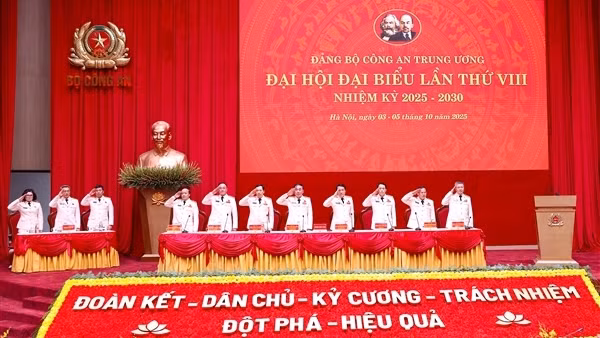 Đại hội đại biểu Đảng bộ Công an Trung ương lần thứ VIII tiến hành Phiên trù bị