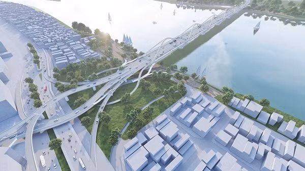 Hà Nội khởi công xây dựng cầu Trần Hưng Đạo