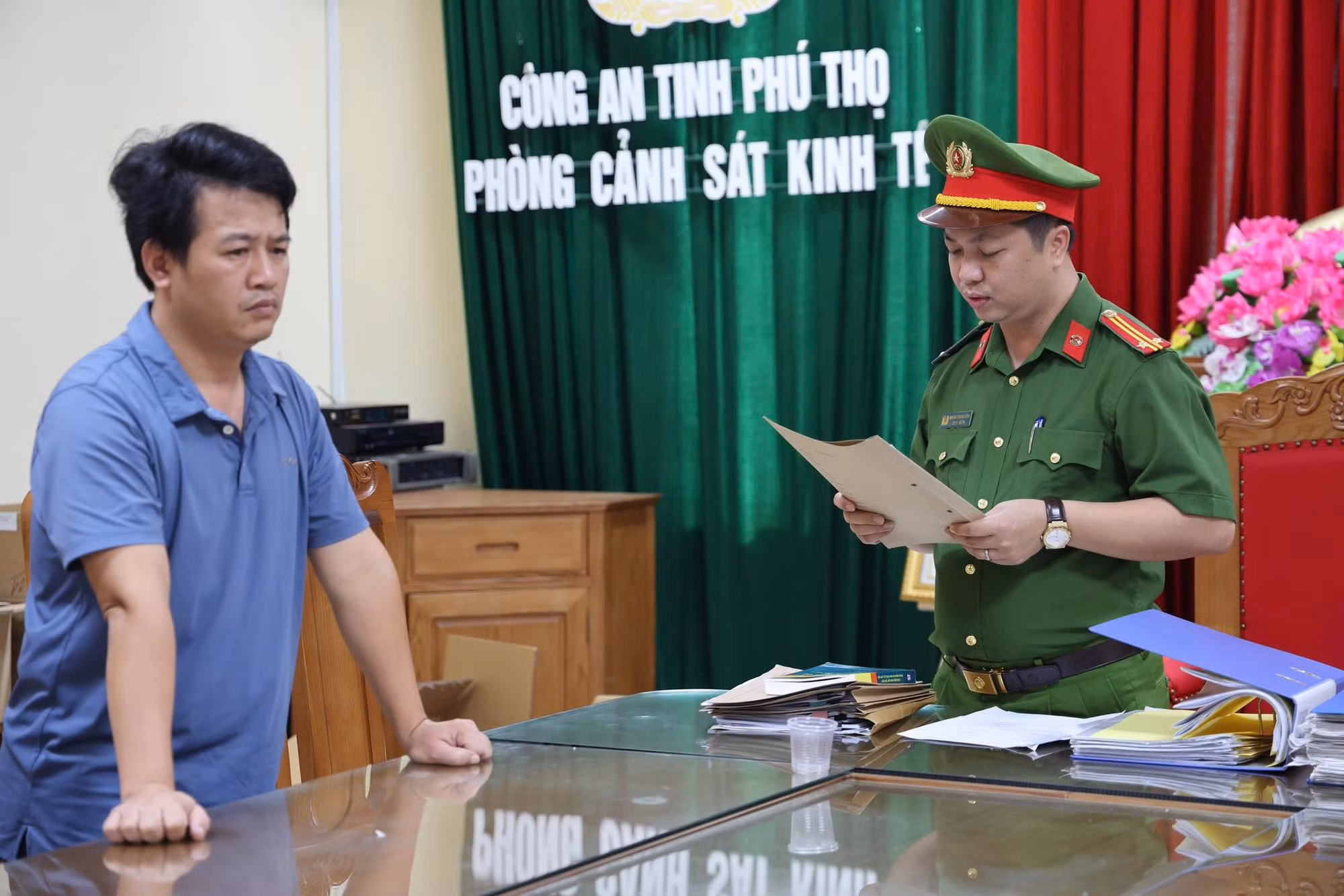 Giám đốc Công ty&nbsp;Tomoken sản xuất hàng triệu bình chữa cháy giả -0