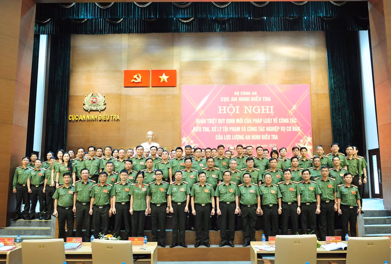 Lực lượng An ninh điều tra quán triệt quy định mới của pháp luật về công tác điều tra, xử lý tội phạm -0