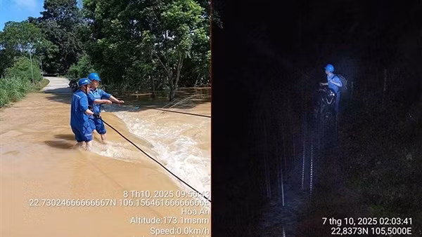 Mạng lưới và dịch vụ của VNPT bảo đảm phục vụ chính quyền và người dân bị ảnh hưởng bão