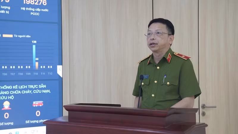 Ra mắt Trung tâm Thông tin chỉ huy hệ thống truyền tin, báo sự cố phòng cháy chữa cháy và cứu nạn cứu hộ -0