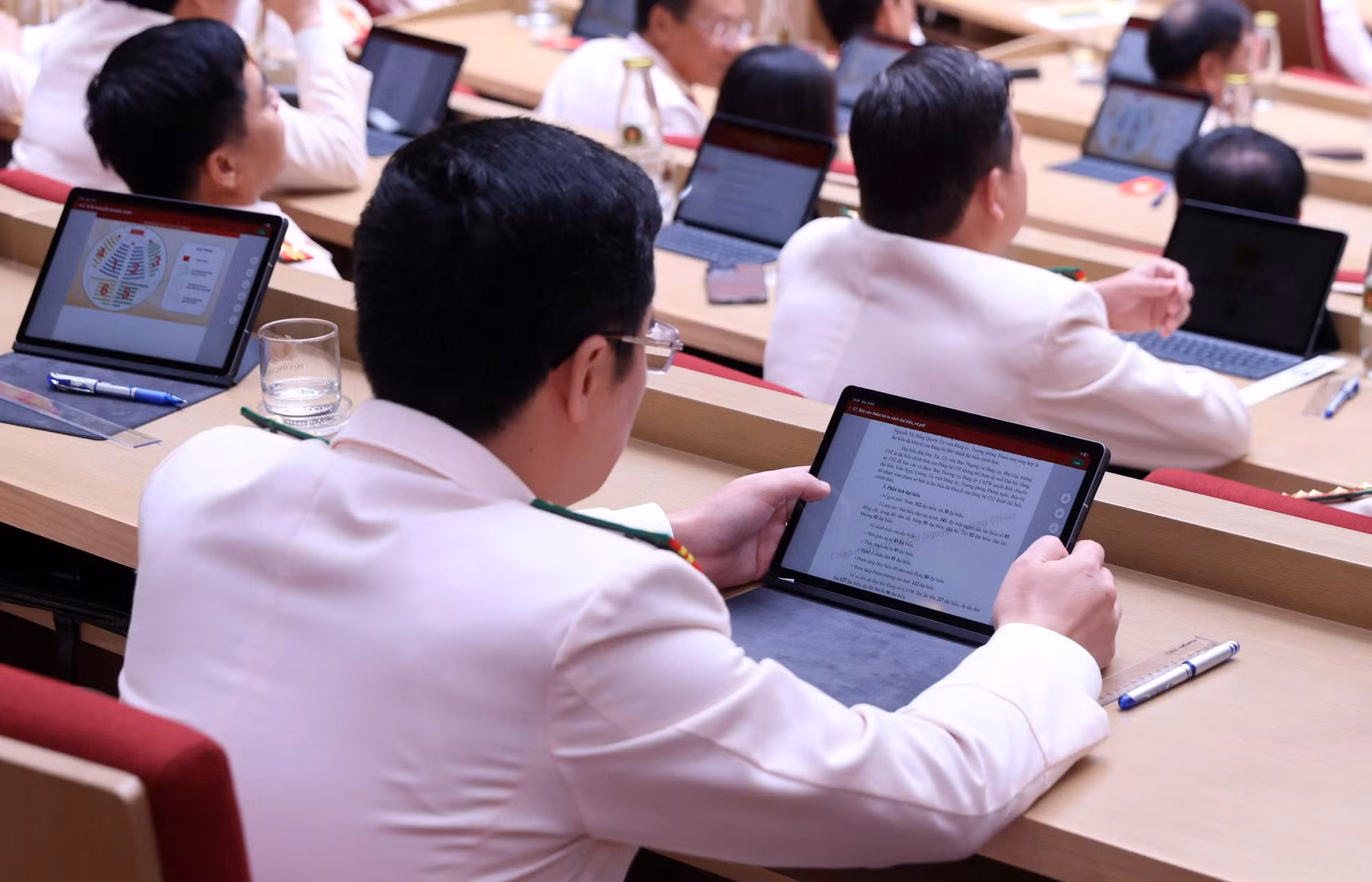 Toàn cảnh Đại hội đại biểu Đảng bộ Công an Trung ương lần thứ VIII -1