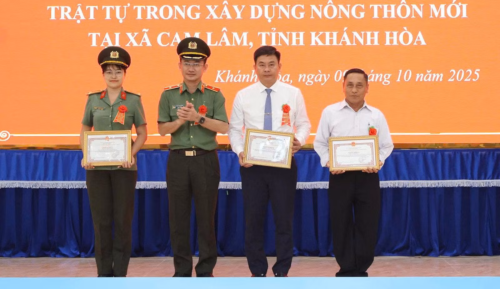 Khánh Hòa: Tiếp tục phát huy hiệu quả mô hình ANTT trong xây dựng nông thôn mới ở xã Cam Lâm -0