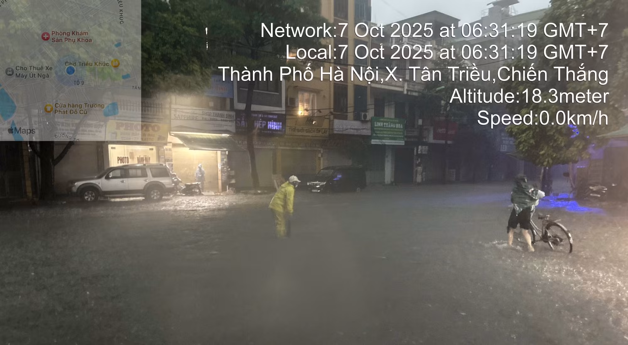 Hà Nội: Cảnh báo ngập úng tại 90 điểm, vận hành nhiều trạm bơm hỗ trợ tiêu thoát nước đô thị -0