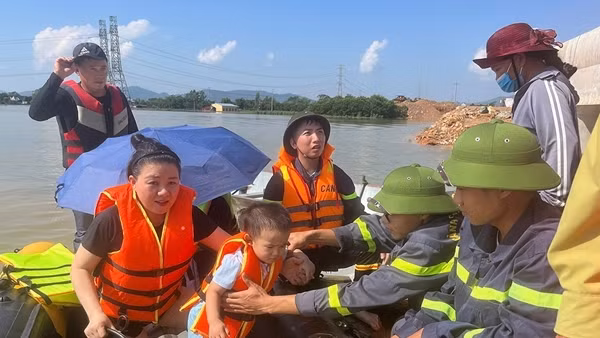 Nguy cơ ngập úng vẫn xảy ra ở nhiều địa bàn của tỉnh Thái Nguyên