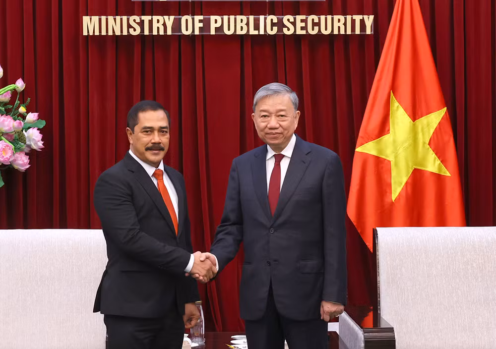 Thúc đẩy hơn nữa hợp tác giữa Bộ Công an và Cảnh sát quốc gia Indonesia -0