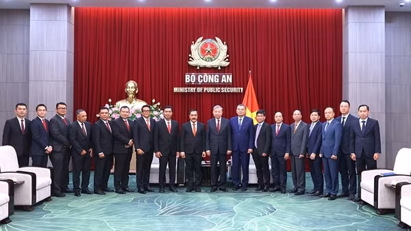 Thúc đẩy hơn nữa hợp tác giữa Bộ Công an và Cảnh sát quốc gia Indonesia