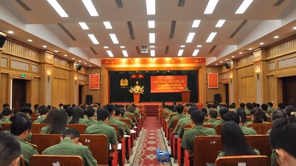 Cụm thi đua số 1, Bộ Công an phổ biến quy định mới về công tác thi đua, khen thưởng