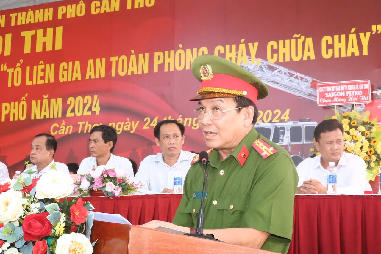 Cần Thơ - Trà Vinh: Tổ chức Hội thi nghiệp vụ chữa cháy và CNCH “Tổ liên gia an toàn PCCC” năm 2024 -0