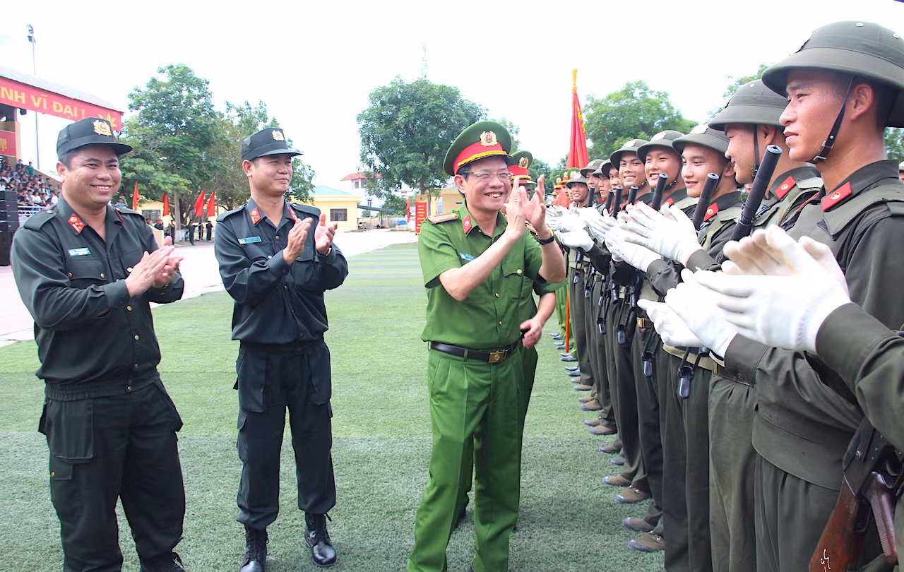 Hơn 16.000 chiến sĩ nghĩa vụ hoàn thành khoá huấn luyện tại Bộ Tư lệnh Cảnh sát cơ động -1