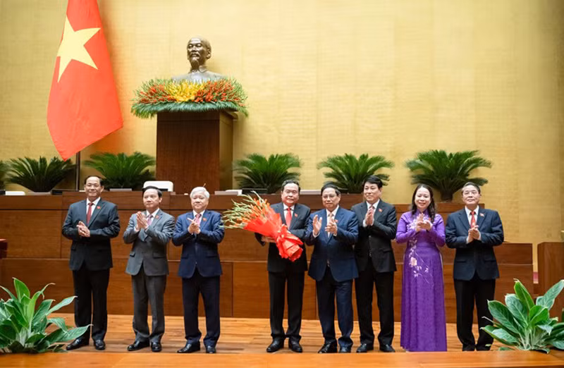 Chủ tịch Quốc hội Trần Thanh Mẫn tuyên thệ nhậm chức -0