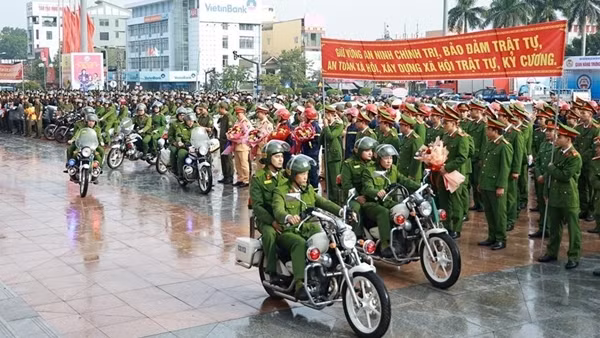Bộ Công an phát động cao điểm tấn công, trấn áp tội phạm, bảo đảm ANTT Tết Nguyên đán Ất Tỵ