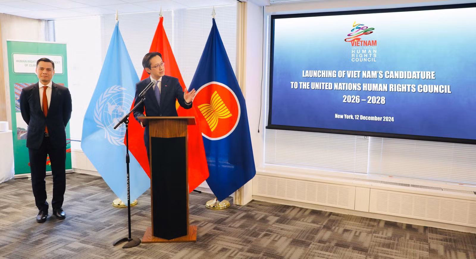 Việt Nam công bố tái ứng cử Hội đồng Nhân quyền Liên hợp quốc nhiệm kỳ 2026-2028 -0