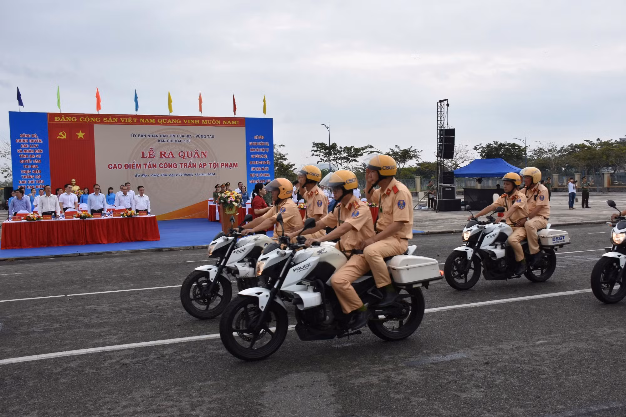 Bà Rịa-Vũng Tàu ra quân cao điểm trấn áp tội phạm dịp Tết -3