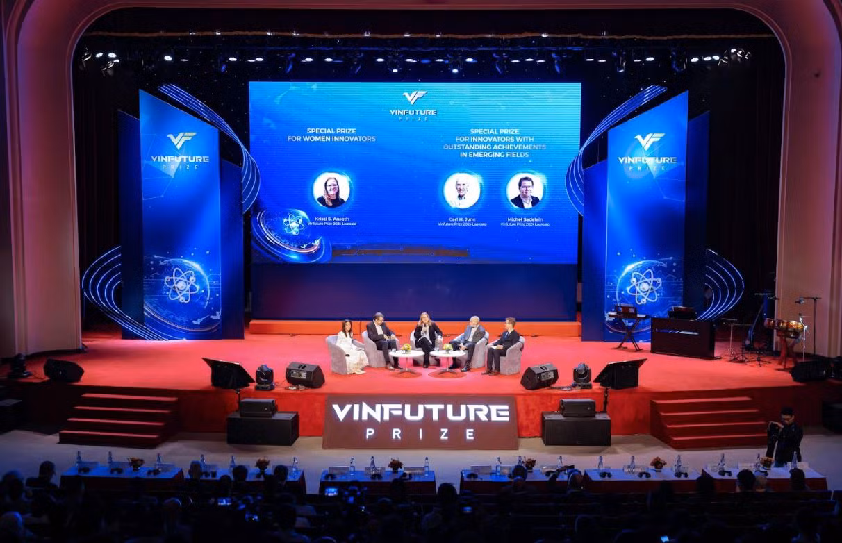 VinFuture tiếp thêm động lực theo đuổi khoa học cho nhà nghiên cứu trẻ -0