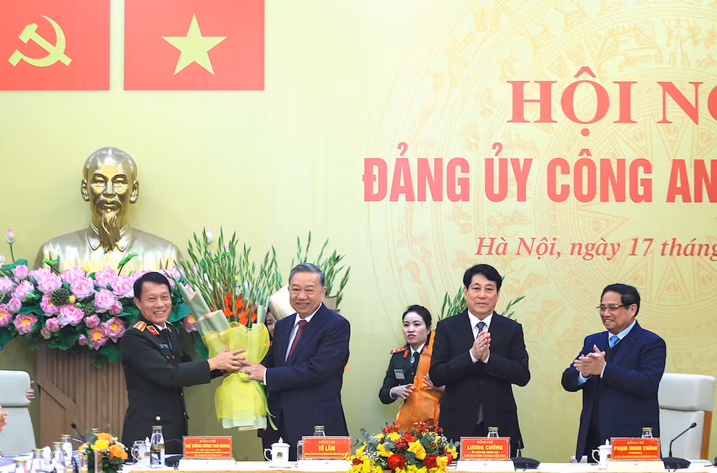 Tổng Bí thư Tô Lâm dự, chỉ đạo Hội nghị Đảng uỷ Công an Trung ương -0