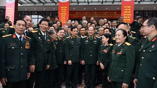 Quân ủy Trung ương, Bộ Quốc phòng gặp mặt đại biểu Cựu chiến binh Việt Nam