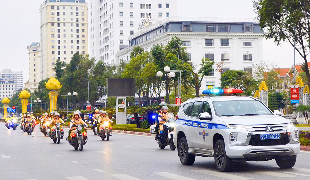Công an các địa phương ra quân cao điểm tấn công trấn áp tội phạm, bảo đảm ANTT -1